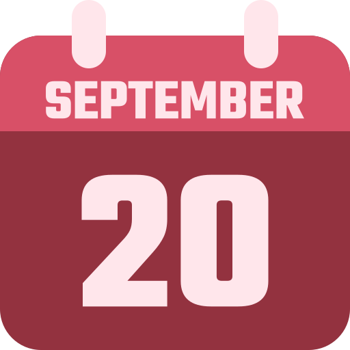 septiembre icono gratis