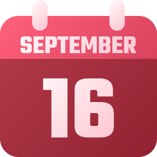 septembre Icône gratuit septembre Icône gratuit