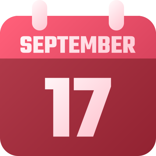 septiembre icono gratis