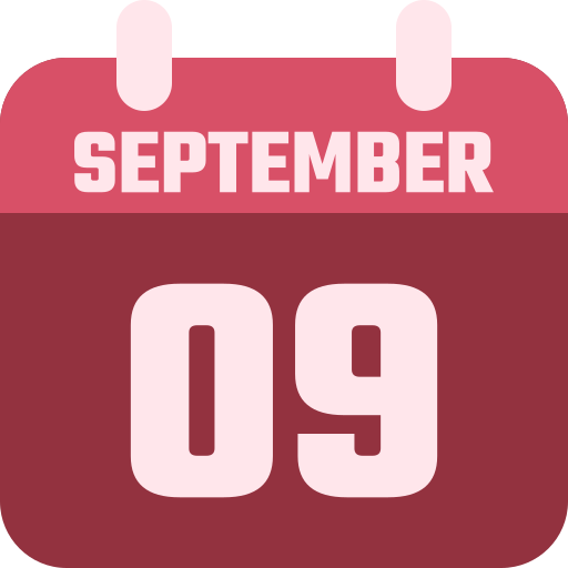 septiembre icono gratis