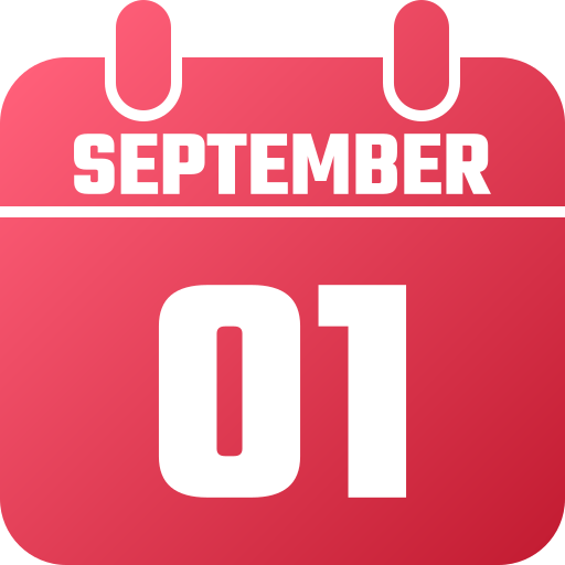 septiembre icono gratis