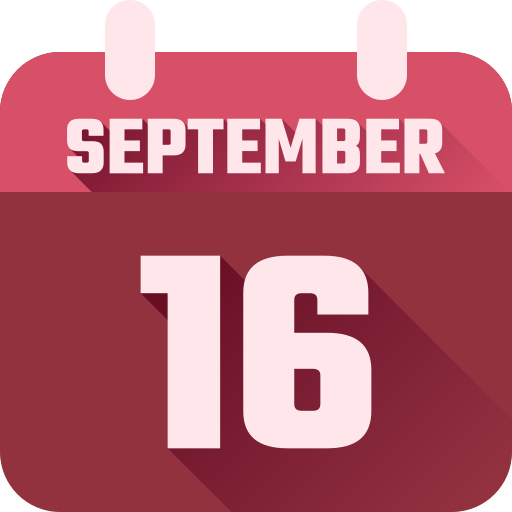 septiembre icono gratis