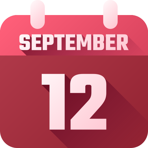 septiembre icono gratis