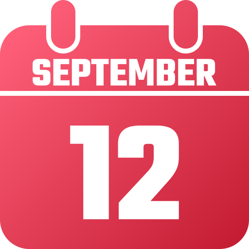 septiembre icono gratis