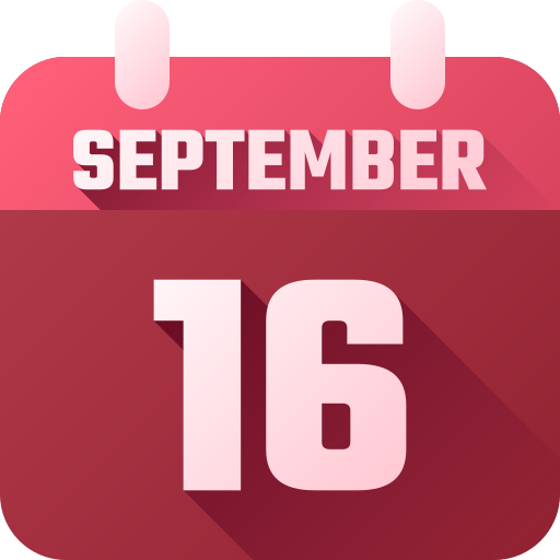 septiembre icono gratis