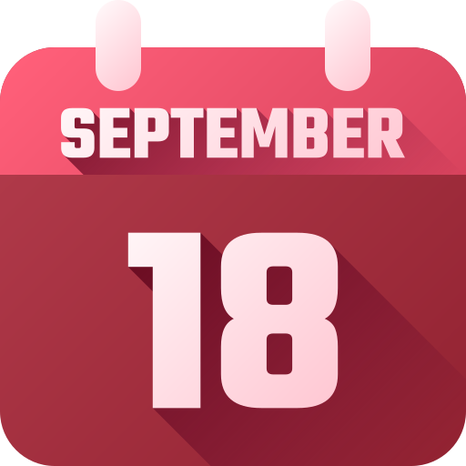 septiembre icono gratis