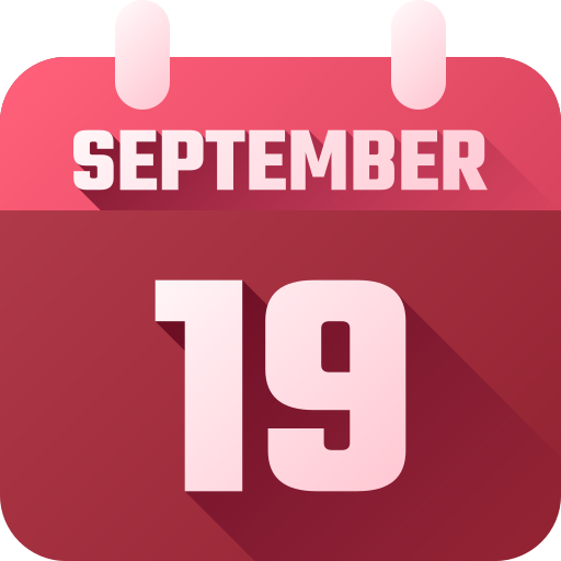 septiembre icono gratis