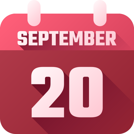 septiembre icono gratis