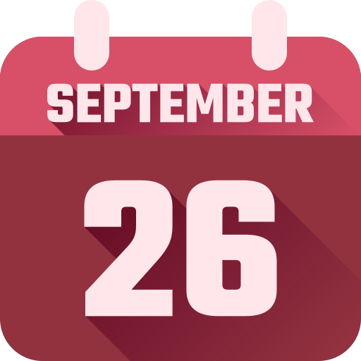 septiembre icono gratis