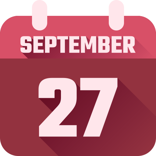 septiembre icono gratis