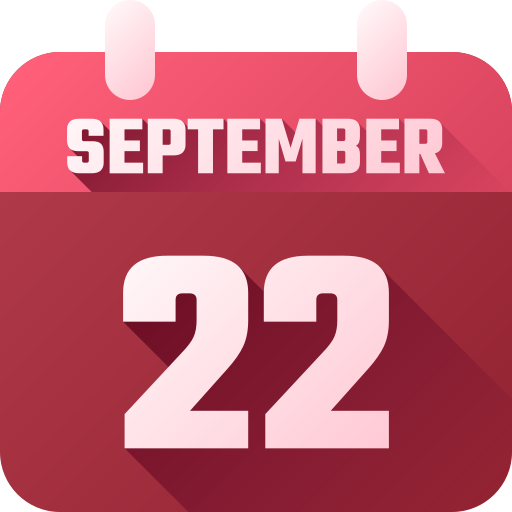 septiembre icono gratis