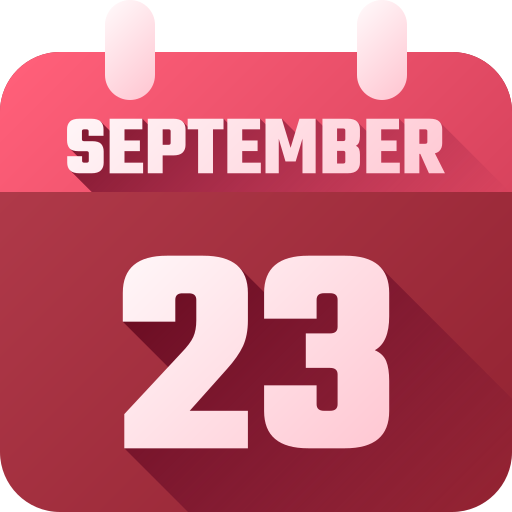 septiembre icono gratis