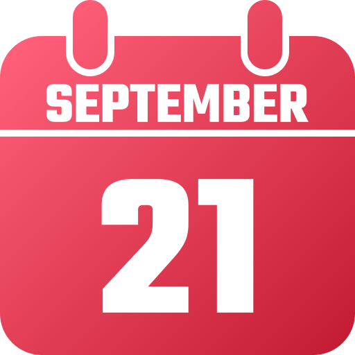 September 21 free icon September 21 free icon