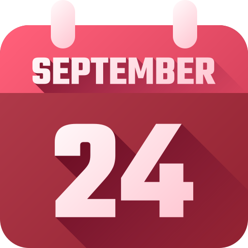 septiembre icono gratis