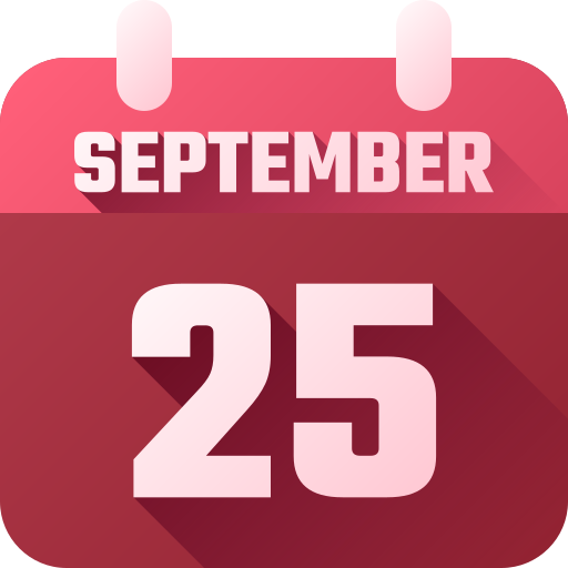 septiembre icono gratis