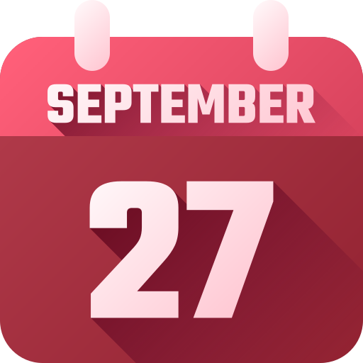 septiembre icono gratis