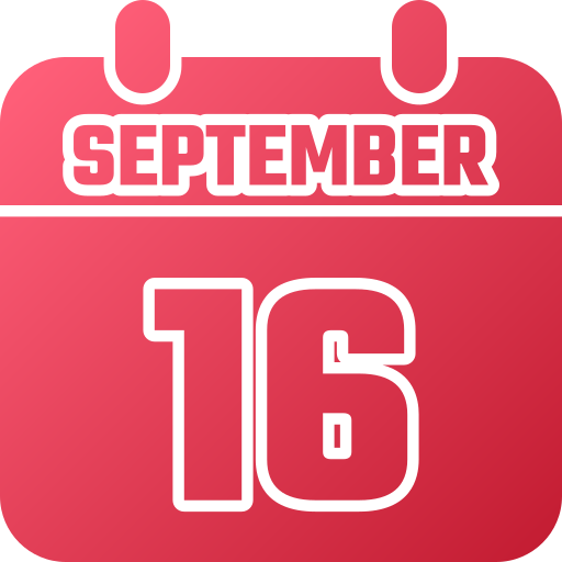 septiembre icono gratis