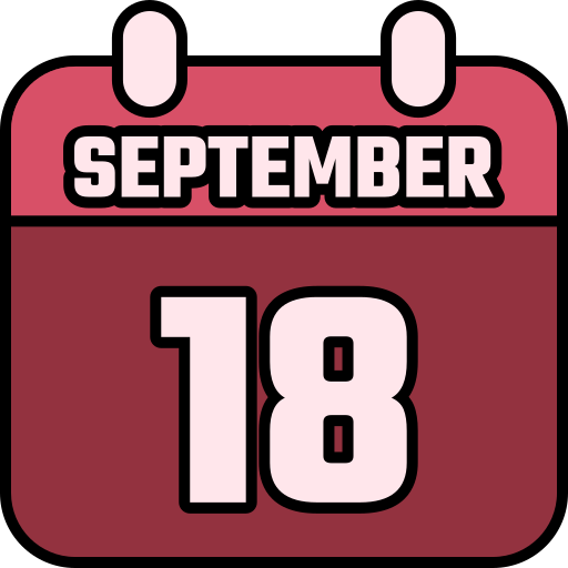 septiembre icono gratis