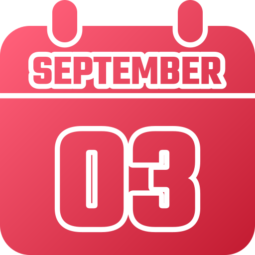 septiembre icono gratis