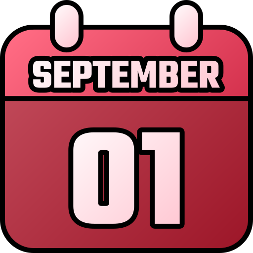 septiembre icono gratis