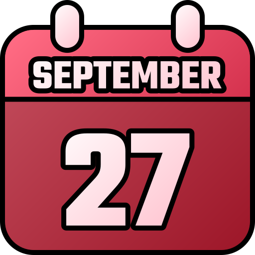 septiembre icono gratis