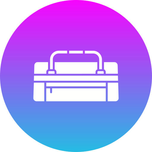 bolsa de lona icono gratis