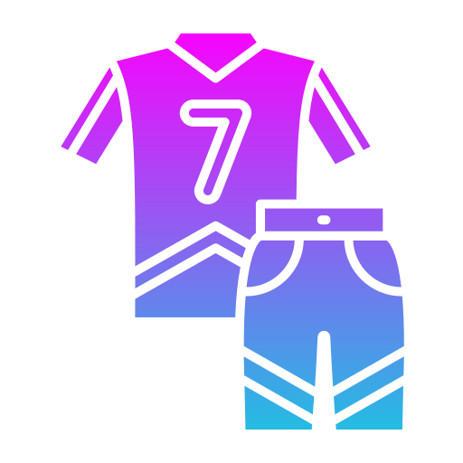 uniforme de fútbol icono gratis