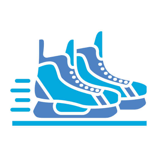 patinaje sobre hielo icono gratis