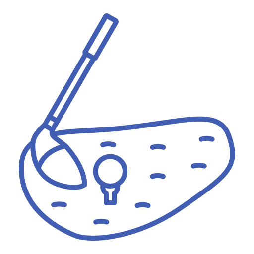 golfe grátis ícone