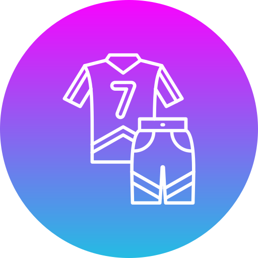 uniforme de fútbol icono gratis