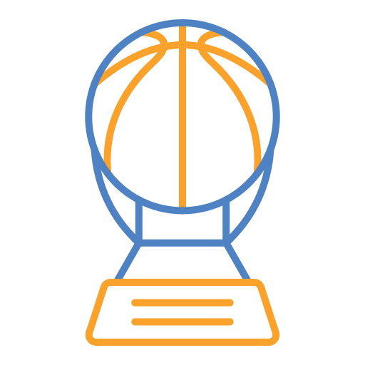 trofeo de baloncesto icono gratis