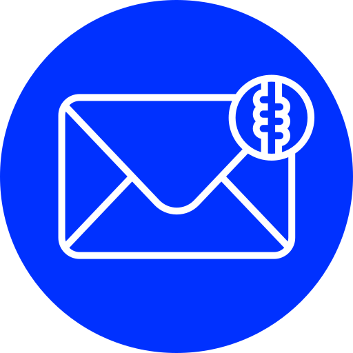 Secured email free icon Secured email free icon