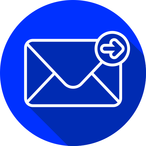 enviando correo electrónico icono gratis