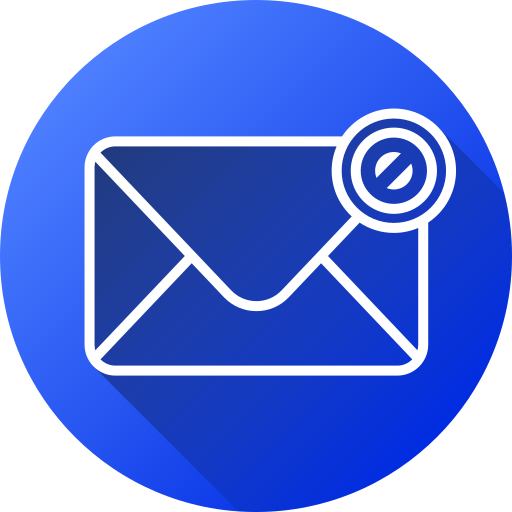 bloquear correo icono gratis