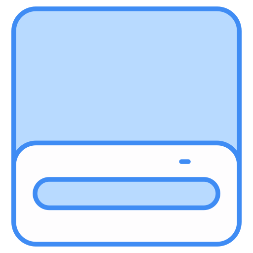 unidad óptica icono gratis