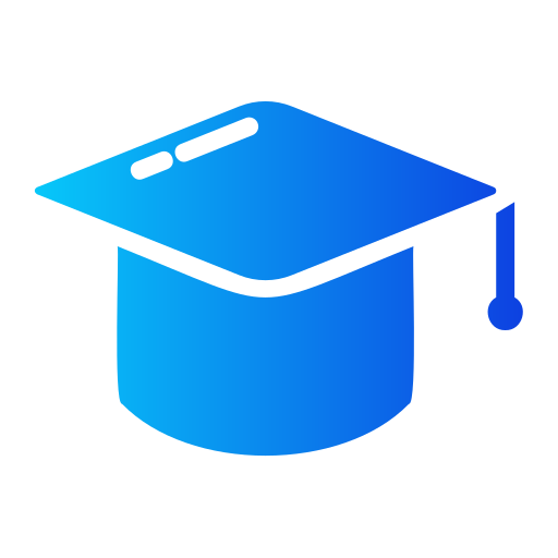 sombrero de graduación icono gratis