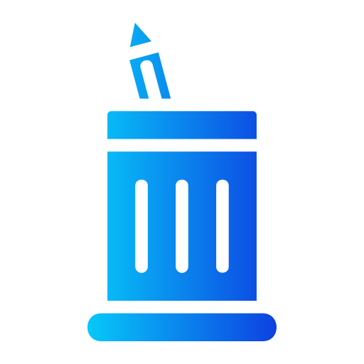 Pencil case free icon