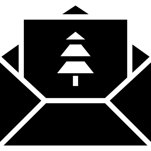 tarjeta de navidad icono gratis