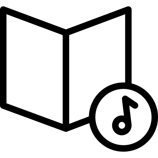 audio libro icono gratis