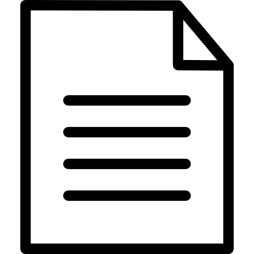 Document - free icon