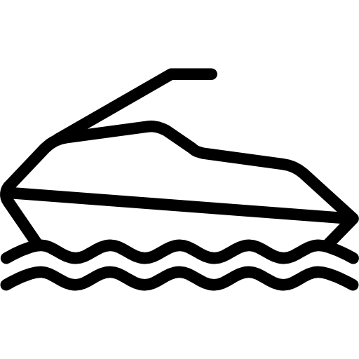 jet ski Icône gratuit