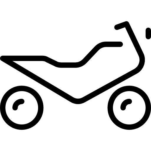 motocicleta icono gratis