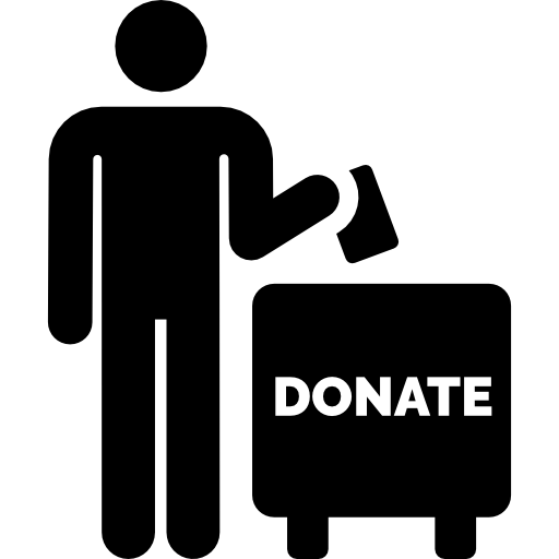 donación icono gratis