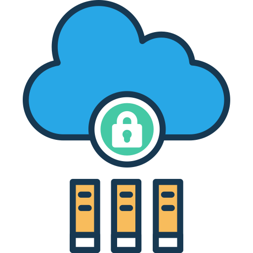 Cloud storage free icon
