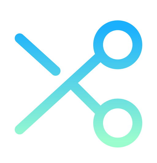 Scissor free icon Scissor free icon