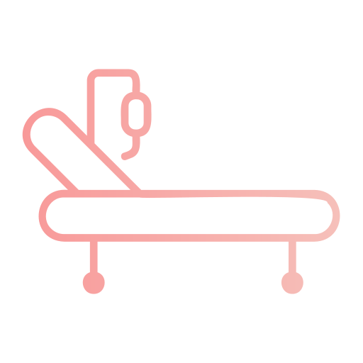 cama de hospital icono gratis