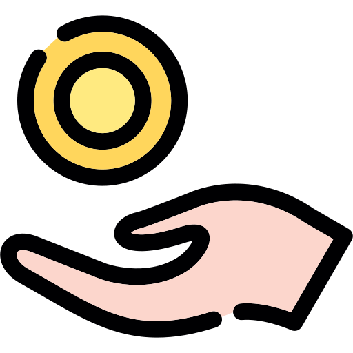 Coin free icon