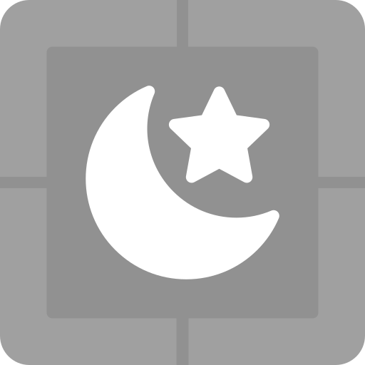 luna y estrella icono gratis