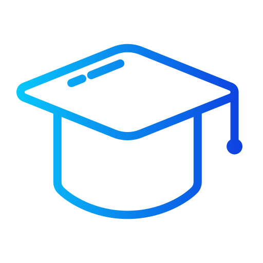 sombrero de graduación icono gratis