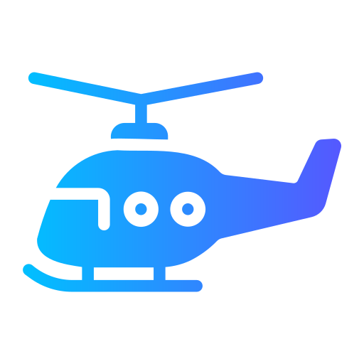 helicóptero icono gratis